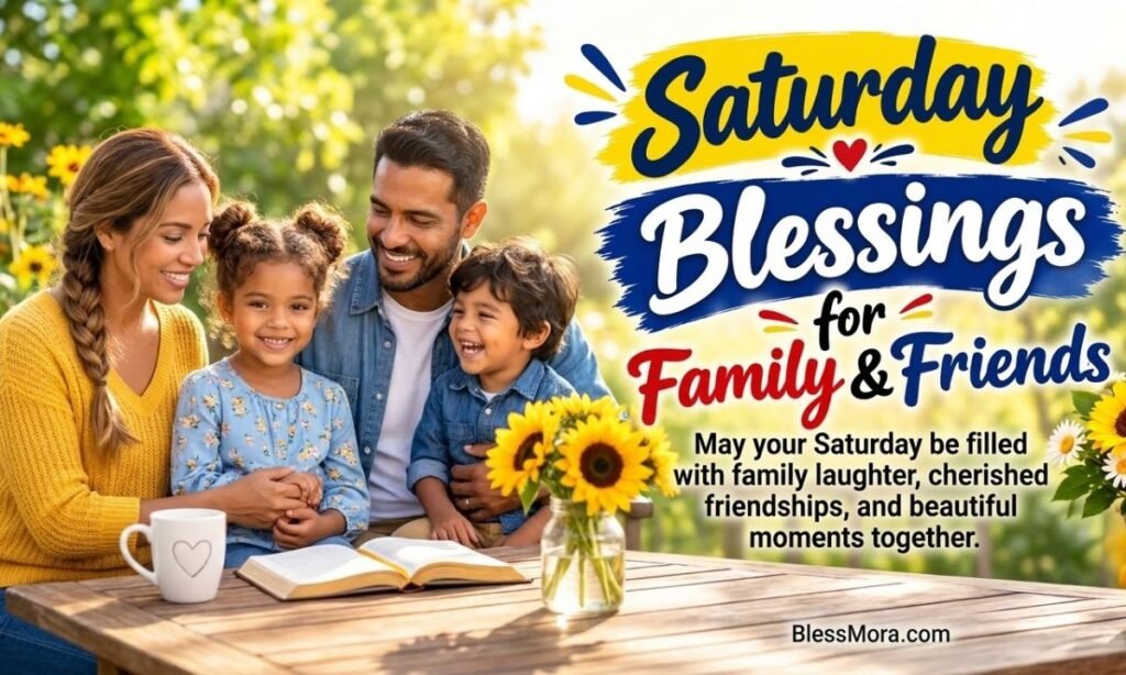 Beautiful Saturday Blessings for Family and Friends