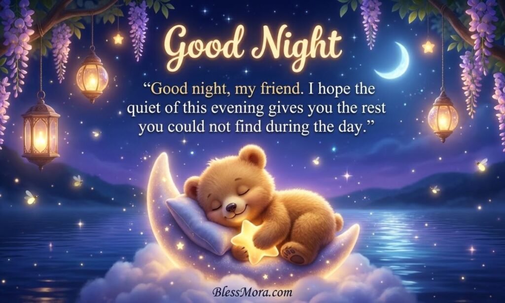 Good Night Blessings for Family and Friends