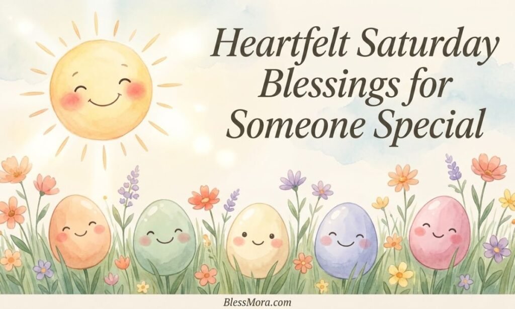 Heartfelt Saturday Blessings for Someone Special