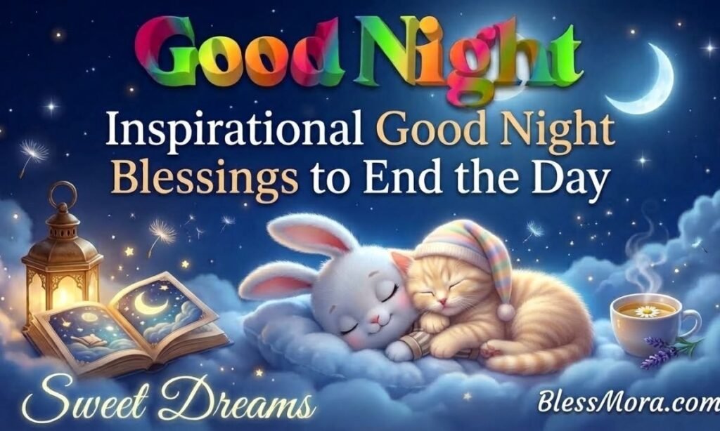 Inspirational Good Night Blessings to End the Day