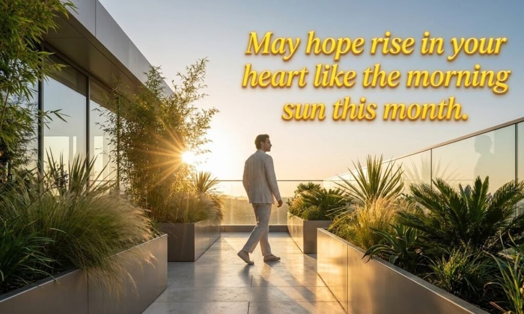 Inspirational New Month Blessings for Hope and Happiness