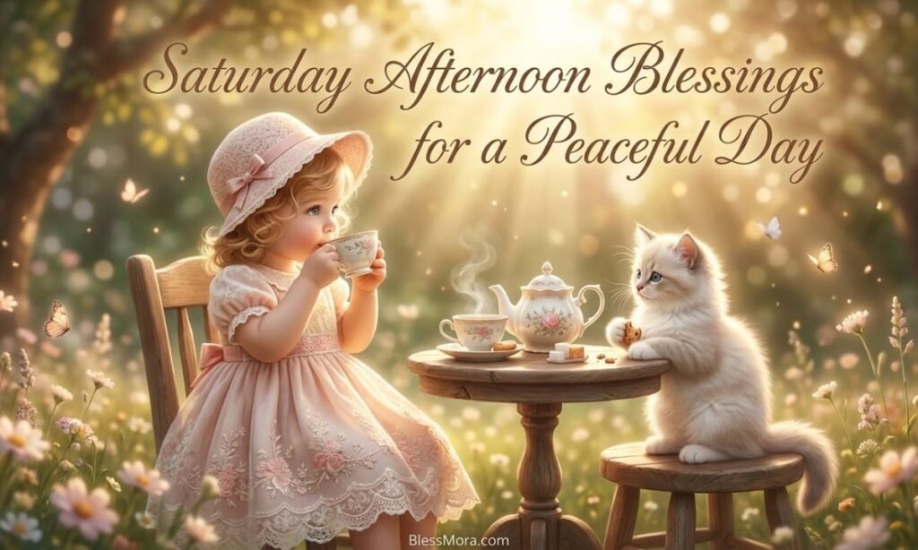 Saturday Afternoon Blessings for a Peaceful Day