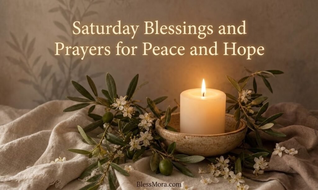 Saturday Blessings and Prayers for Peace and Hope