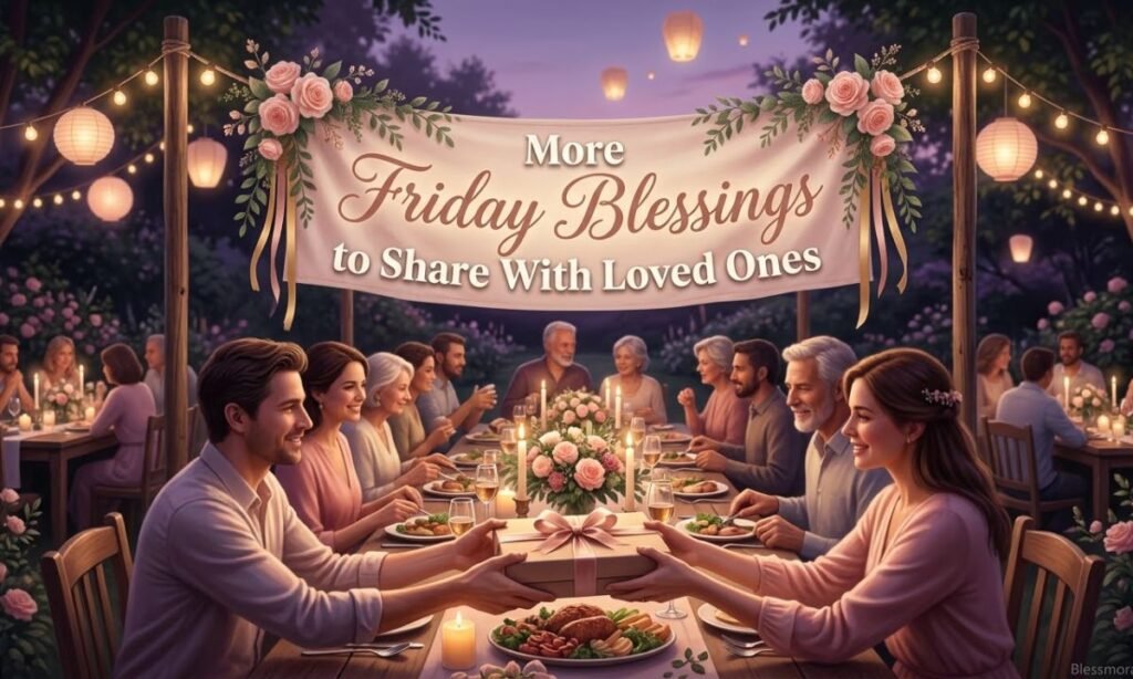 More Friday Blessings to Share With Loved Ones