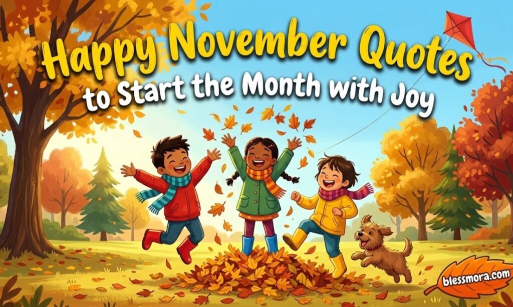 Happy November Quotes to Start the Month with Joy