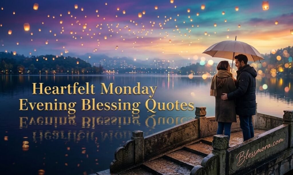  Heartfelt Monday Evening Blessing Quotes