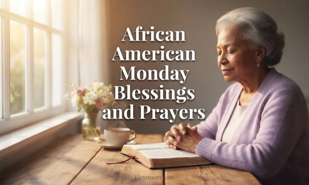 African American Monday Blessings and Prayers