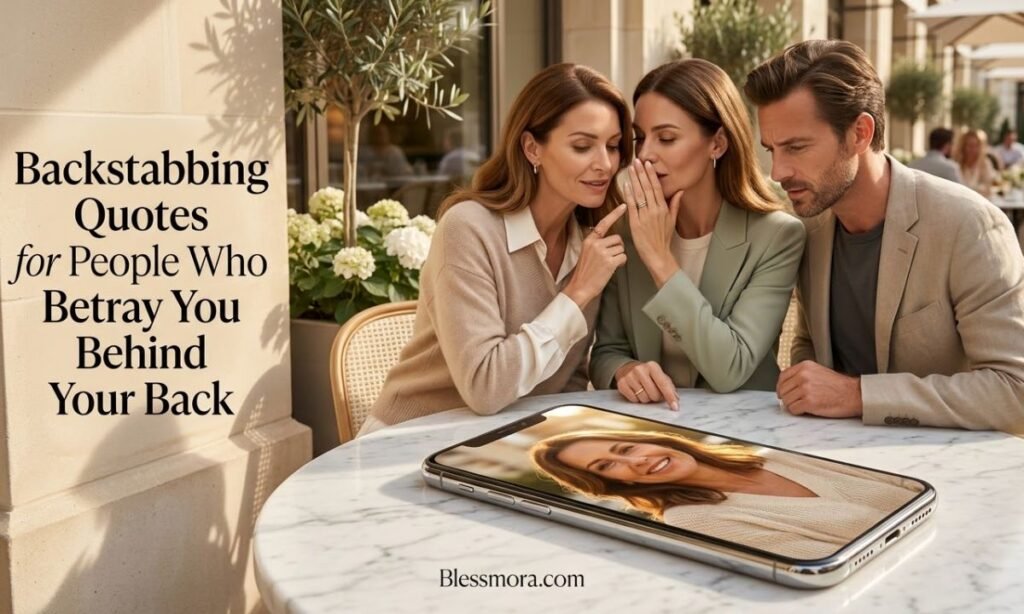 Backstabbing Quotes for People Who Betray You Behind Your Back