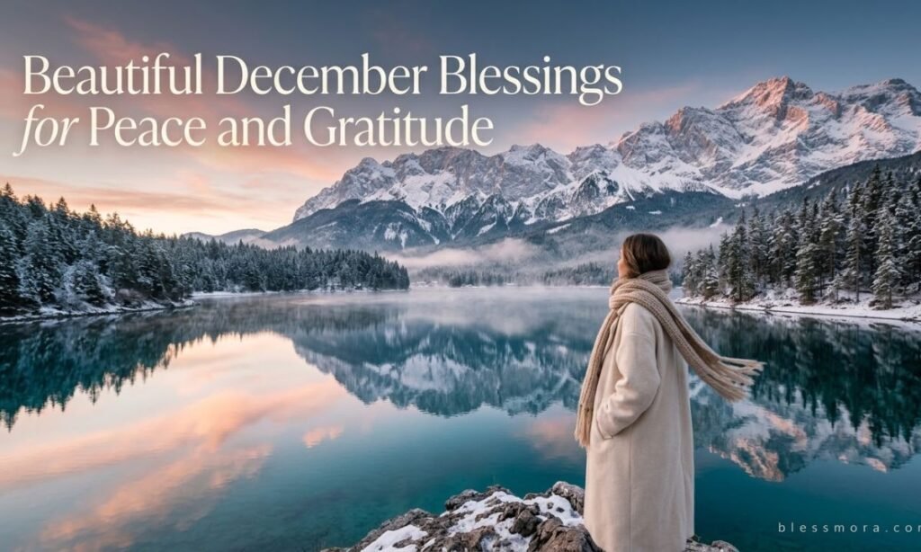 Beautiful December Blessings for Peace and Gratitude