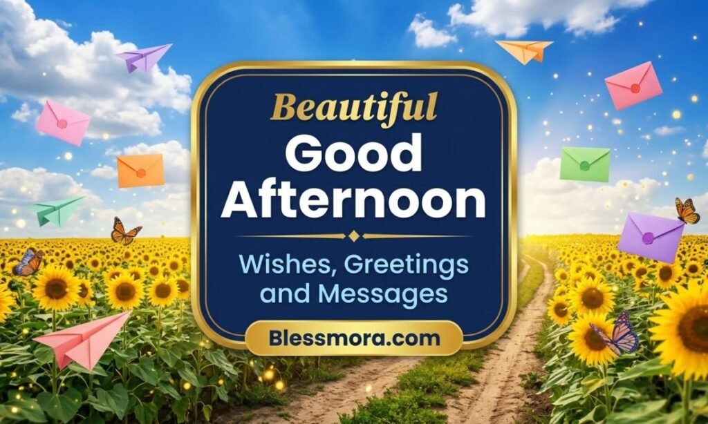 Beautiful Good Afternoon Wishes, Greetings and Messages