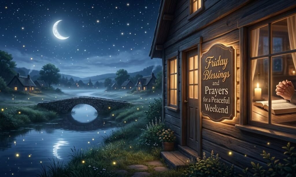 Friday Blessings and Prayers for a Peaceful Weekend