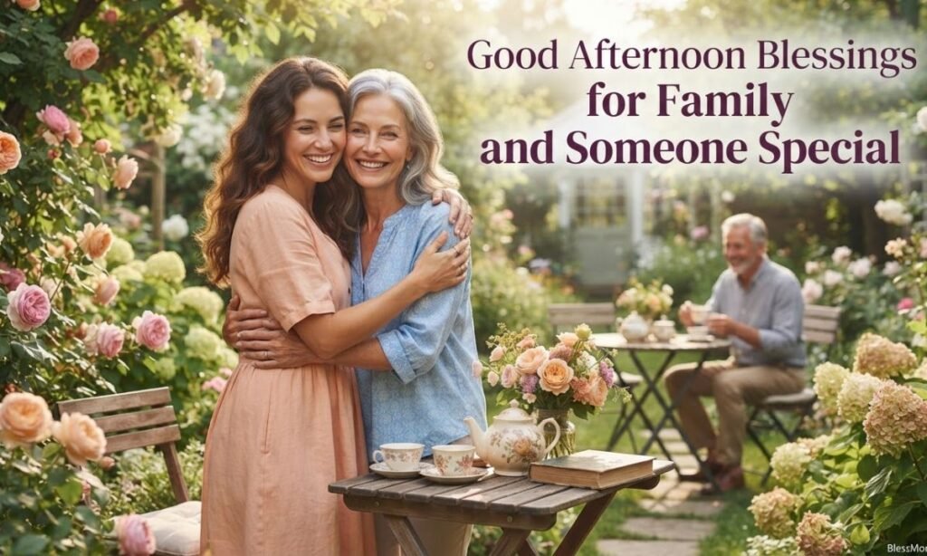Good Afternoon Blessings for Family and Someone Special