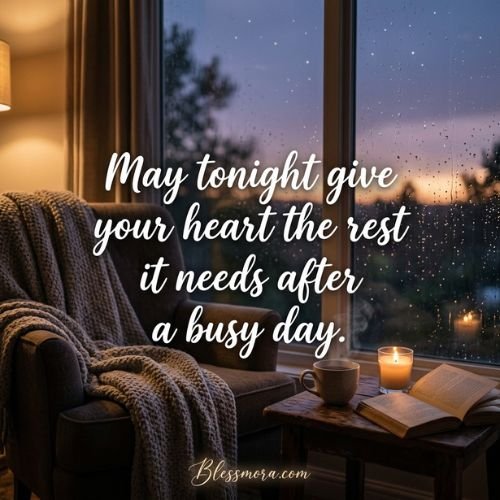 Good Evening Blessings for a Fresh Start After a Long Day