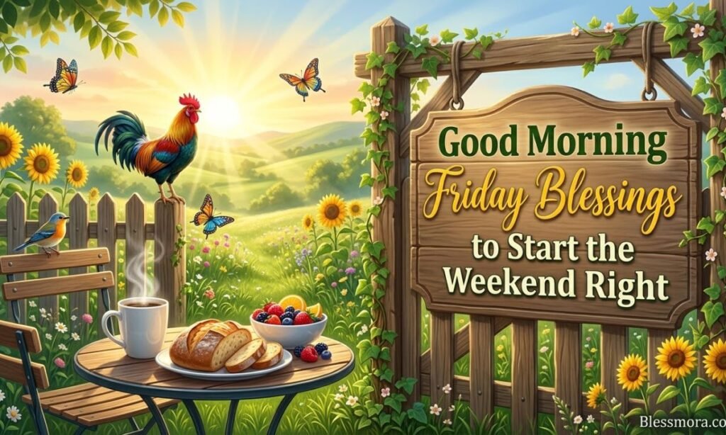 Good Morning Friday Blessings to Start the Weekend Right