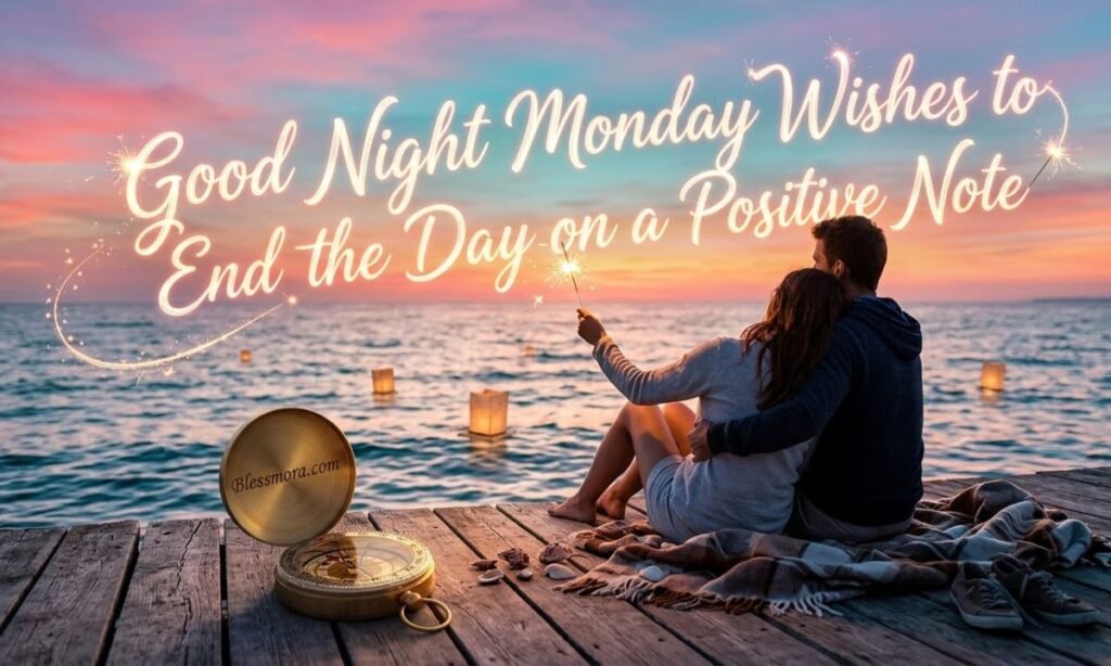 Good Night Monday Wishes to End the Day on a Positive Note