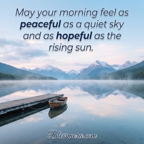 Good morning! Carry gratitude into the day