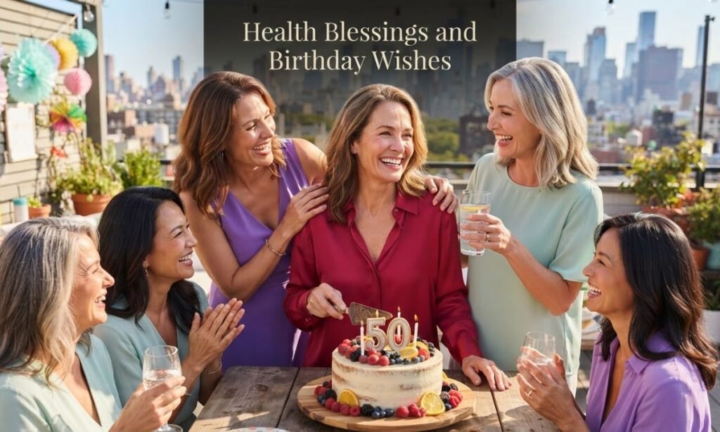 Health Blessings and Birthday Wishes