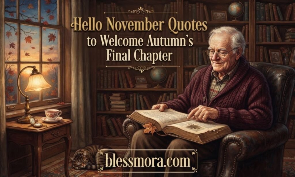 Hello November Quotes