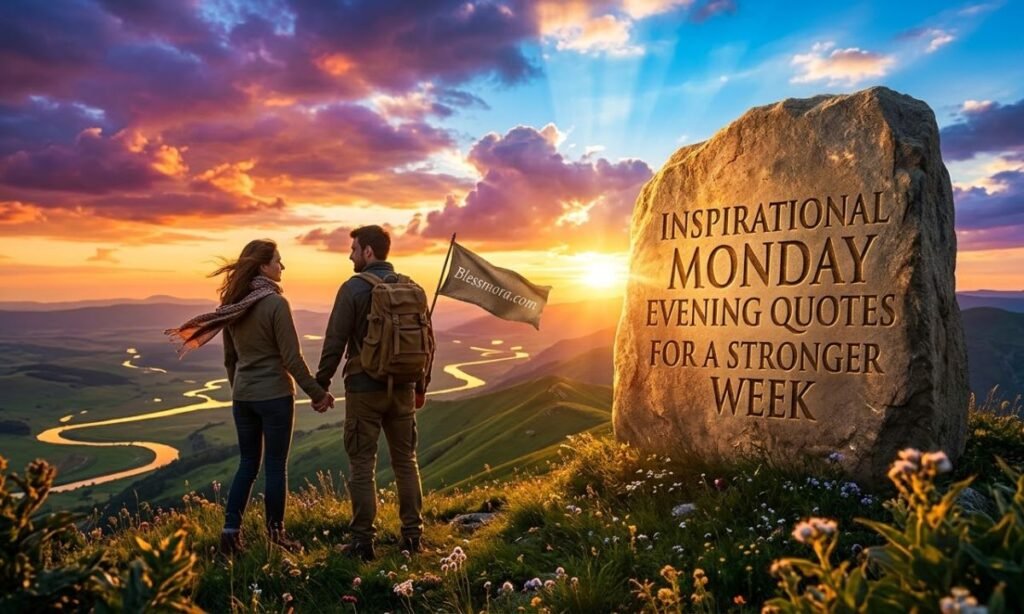 Inspirational Monday Evening Quotes for a Stronger Week