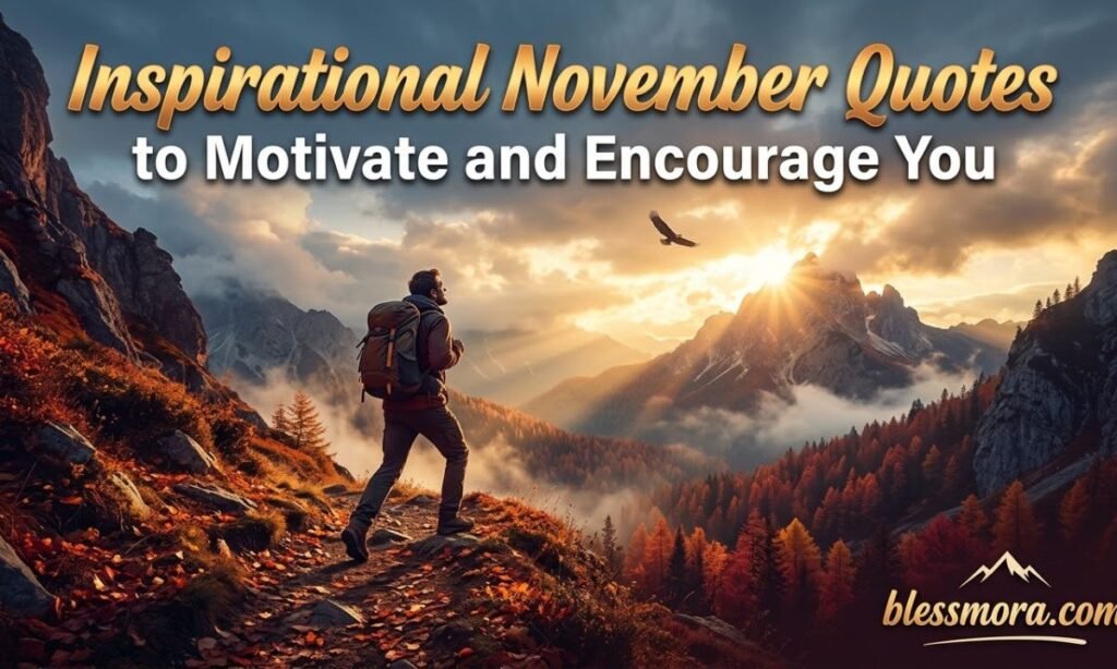 Inspirational November Quotes to Motivate and Encourage You