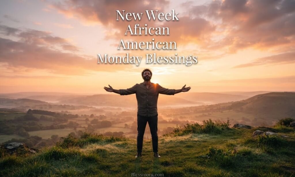 New Week African American Monday Blessings