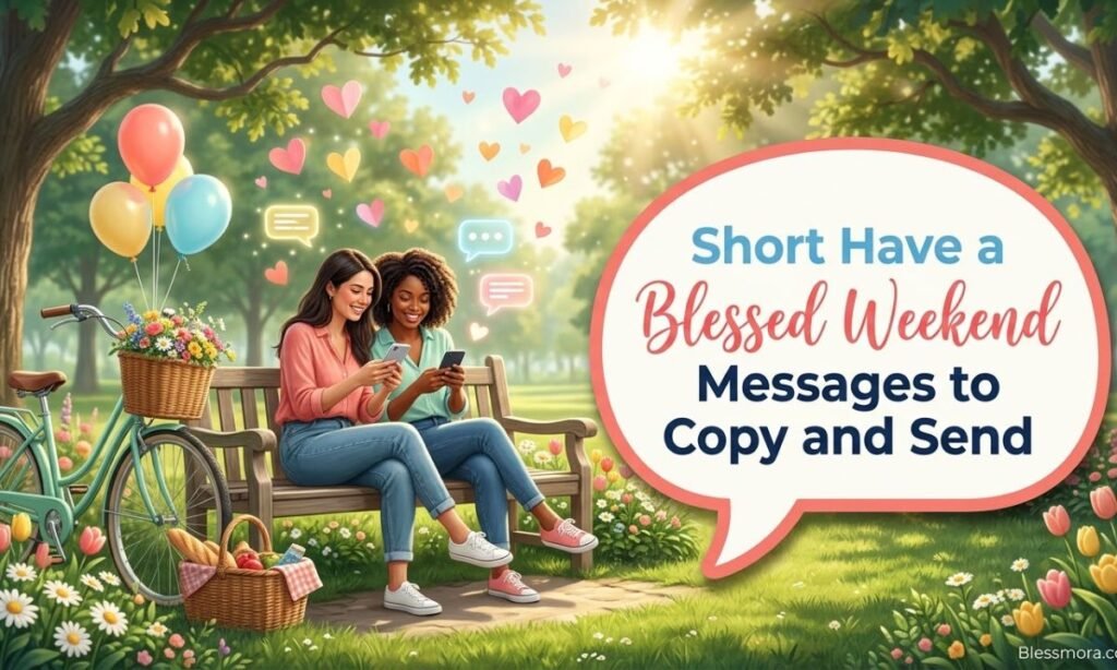 Short Have a Blessed Weekend Messages to Copy and Send