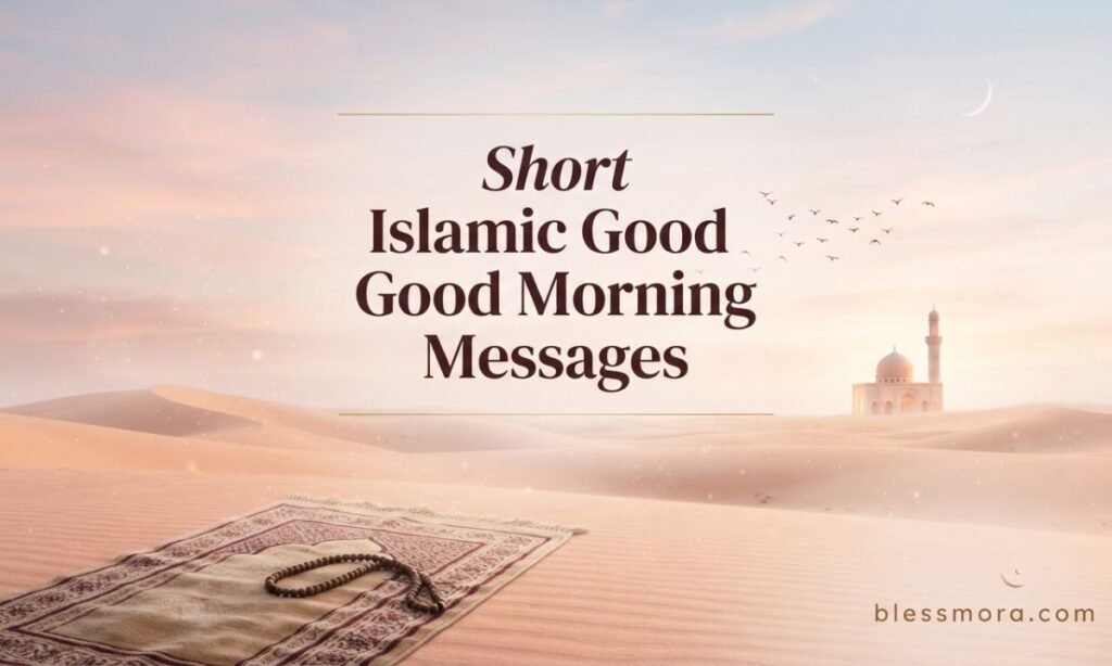 Short Islamic Good Morning Messages
