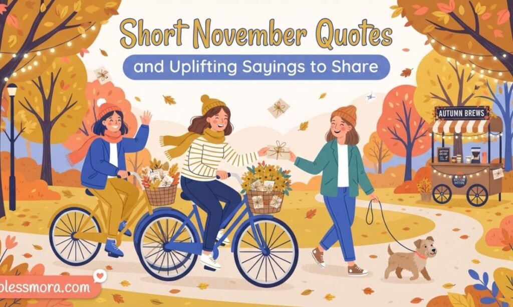 Short November Quotes and Uplifting Sayings to Share