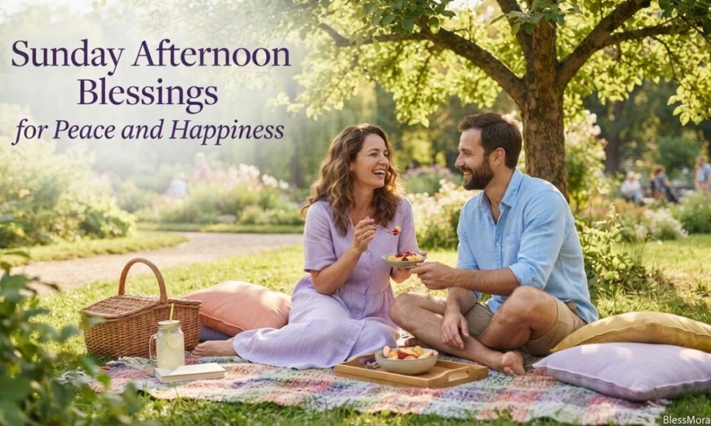 Sunday Afternoon Blessings for Peace and Happiness