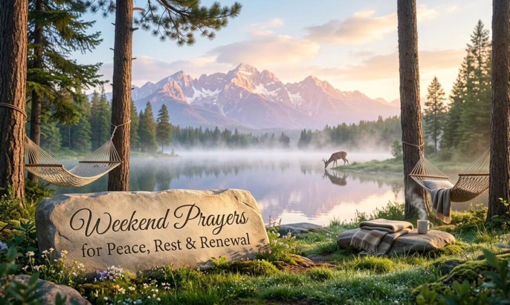 Weekend Prayers for Peace, Rest & Renewal