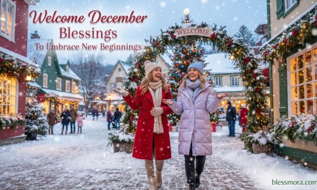 Welcome December Blessings to Embrace New Beginnings
