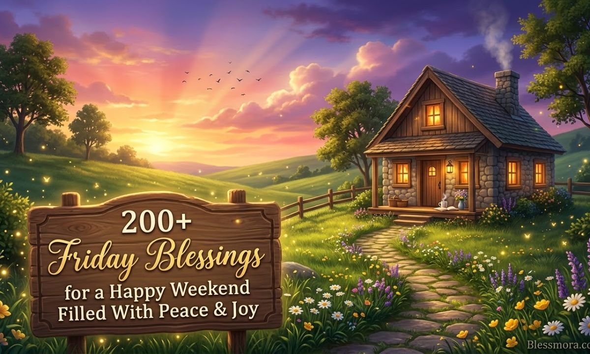 200+ Friday Blessings for a Happy Weekend Filled With Peace & Joy