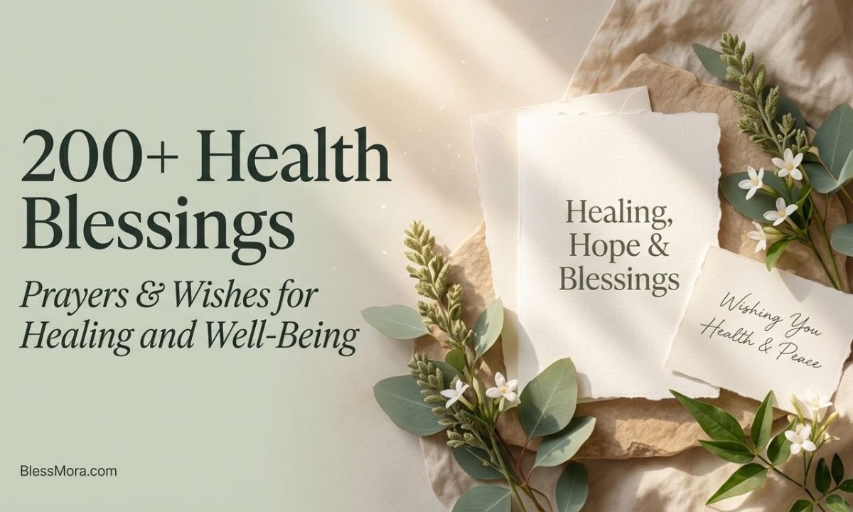 200+ Health Blessings, Prayers & Wishes for Healing and Well-Being