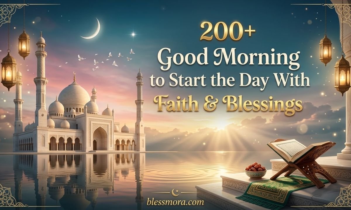200+ Islamic Good Morning Messages to Start the Day With Faith & Blessings