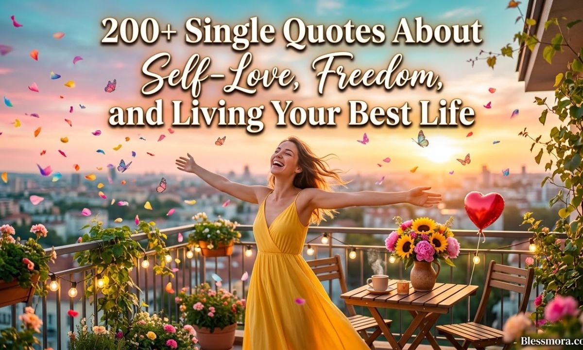 200+ Single Quotes About Self-Love, Freedom, and Living Your Best Life