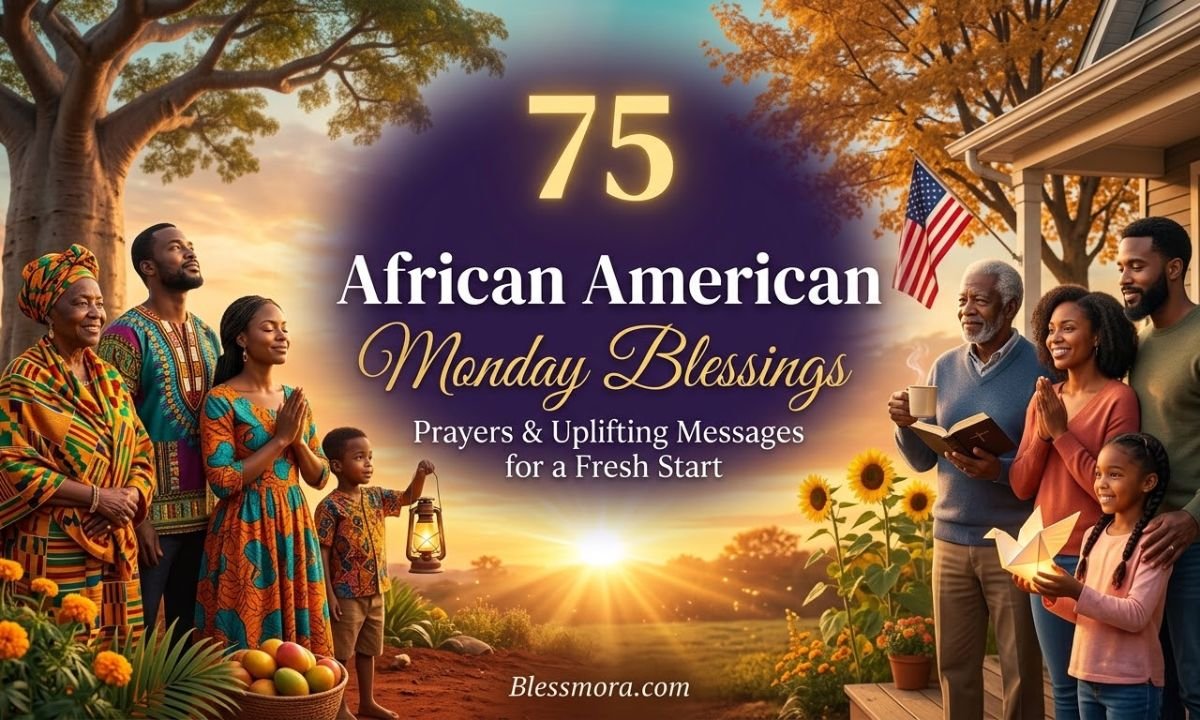 75 African American Monday Blessings, Prayers